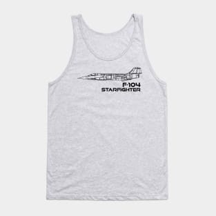 Lockheed F-104 Starfighter Tank Top